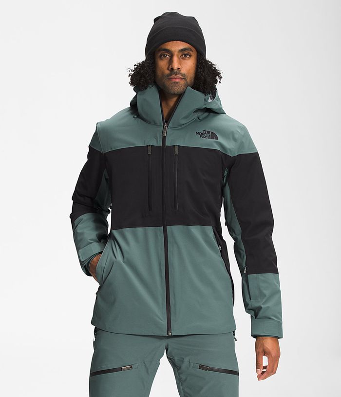 Casaca Impermeable The North Face Hombre Chakal Verde - Peru 14907DGWF